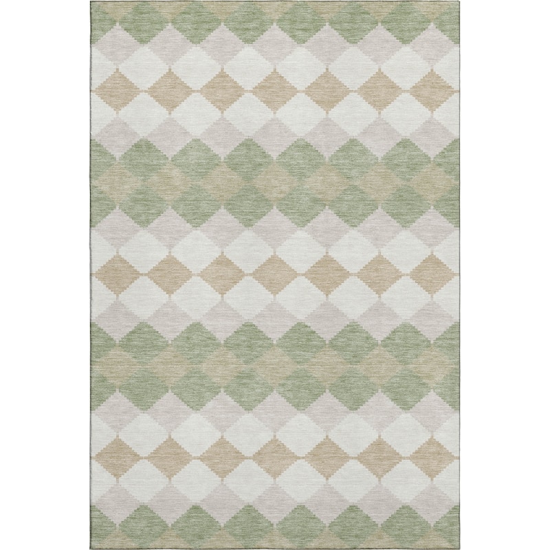 Premium Washable Super Soft Diamond Modern Mayfield Rug