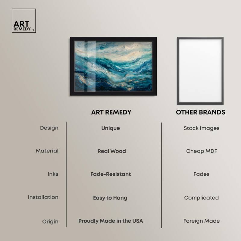 Jeweled Waters Shadowbox by Art Remedy