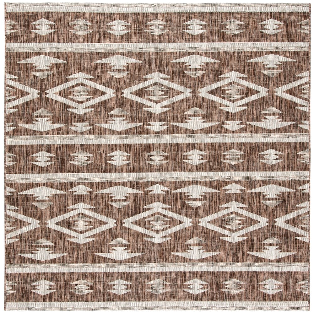 SAFAVIEH Courtyard Fraidel Indoor/ Outdoor Waterproof Patio Backyard Rug