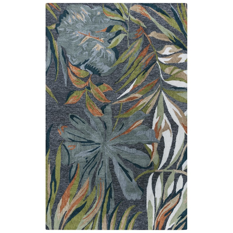 Alora Decor Mirage Ivory, Beige, Grey, Green, and Apricot Hand-tufted Rug