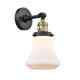 Option Black Antique Brass / Matte White
