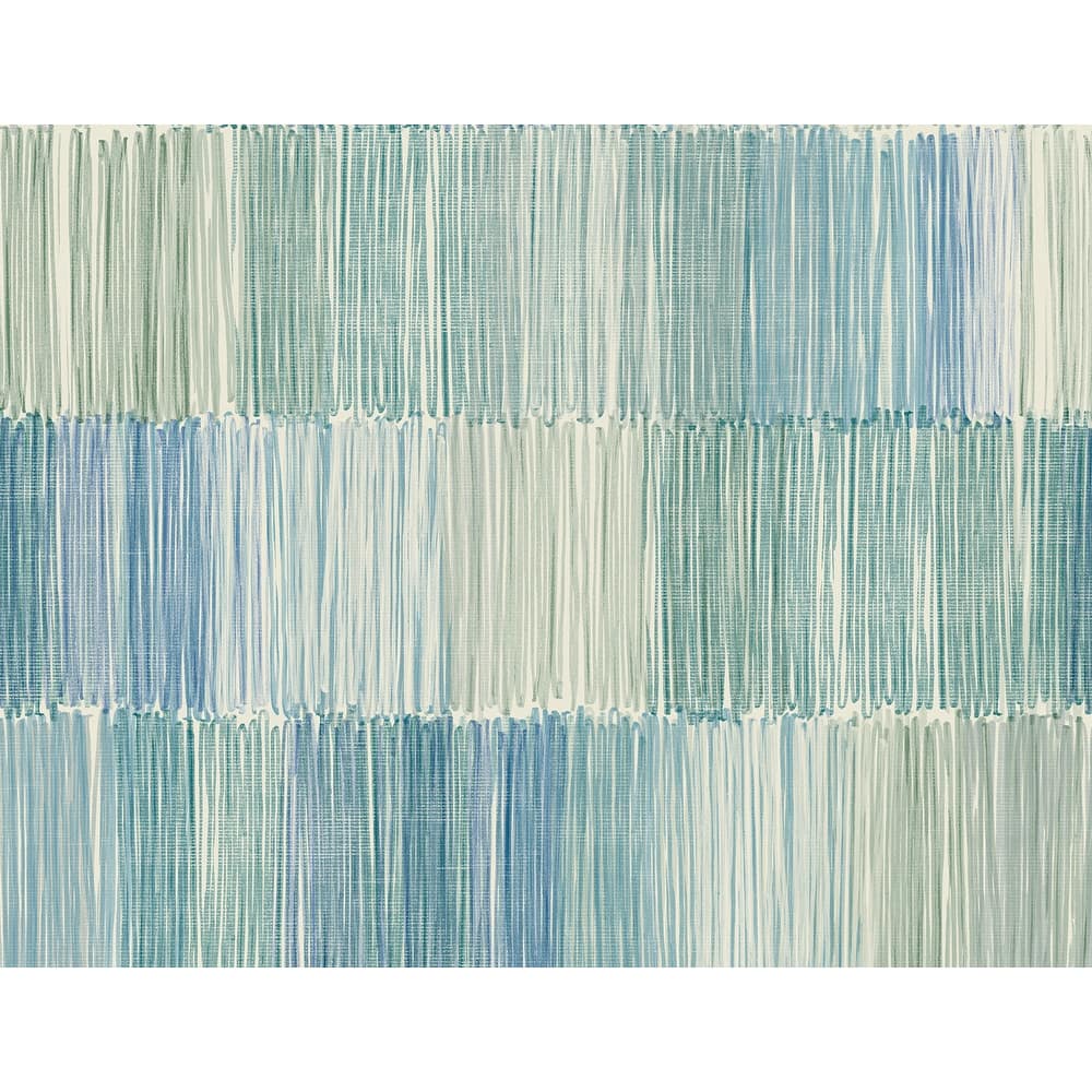 Lillian August Arielle Abstract Stripe Embossed Vinyl Unpasted Wallpaper
