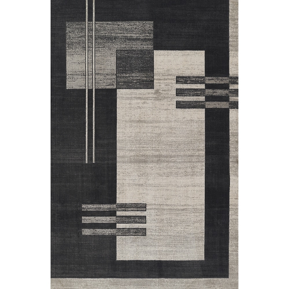 Momeni Edition Polyester Geometric Area Rug