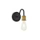 Option brass and black