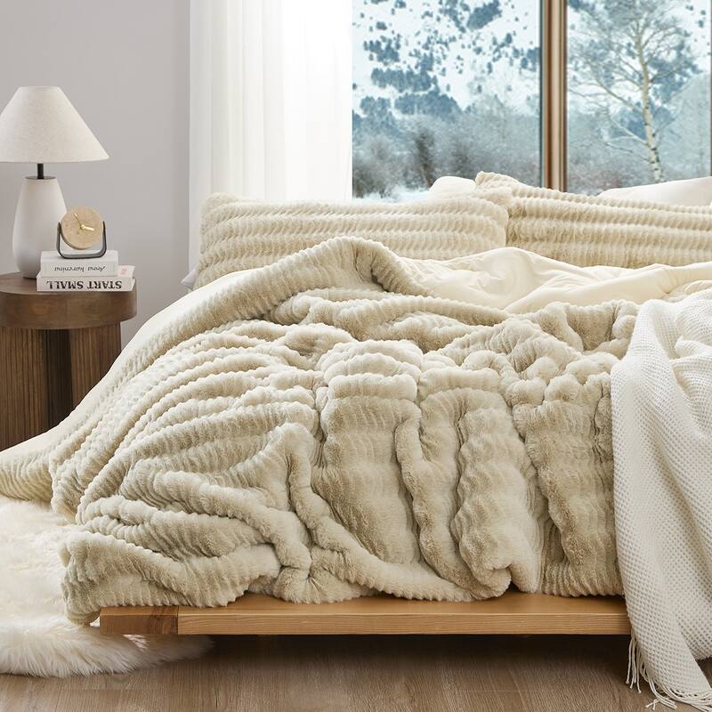 Chunky Bunny Peak of Cozy - Coma Inducer® Comforter - Natural Beige