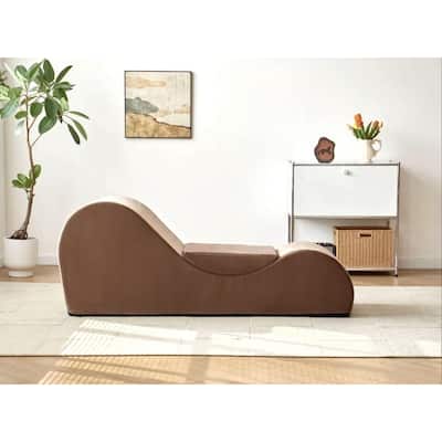Solace Chaise Lounge Chair Relaxation, Ergonomic Design with Soft Yet Firm High-Density Foam Core
