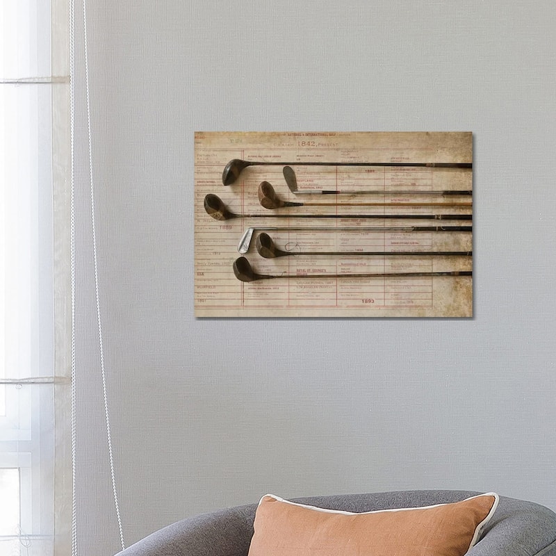 iCanvas "Golf II" by Symposium Design Canvas Print - 18x26x1.5