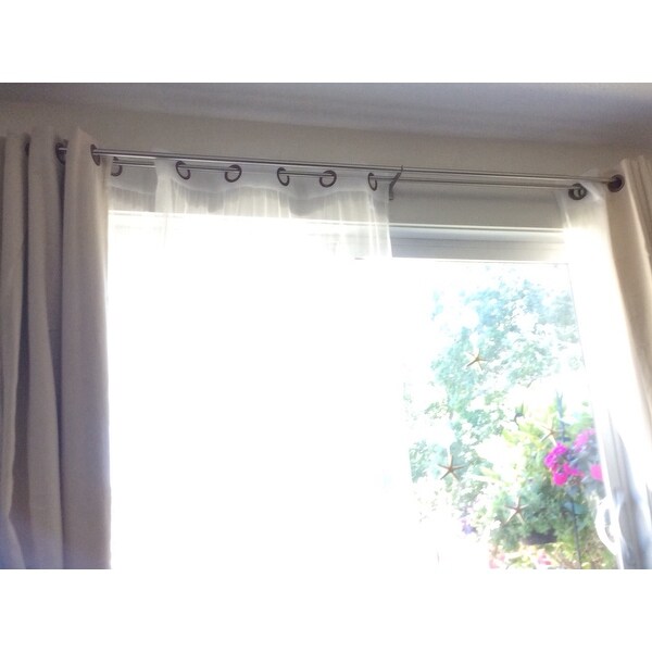 Shop Umbra Twilight Room Darkening Double Curtain Rod Ships To