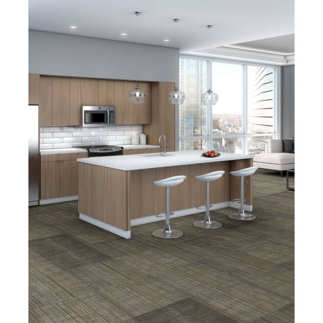 Shaw Philadelphia Commercial Fuse TL 24" x 24" Glue Down Carpet Tile -