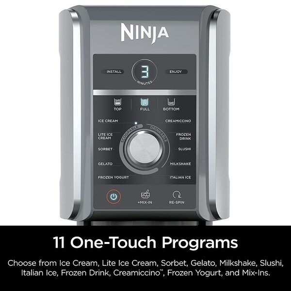 Ninja CREAMi Deluxe 11-in-1 XL Ice Cream Maker - Refurbished
