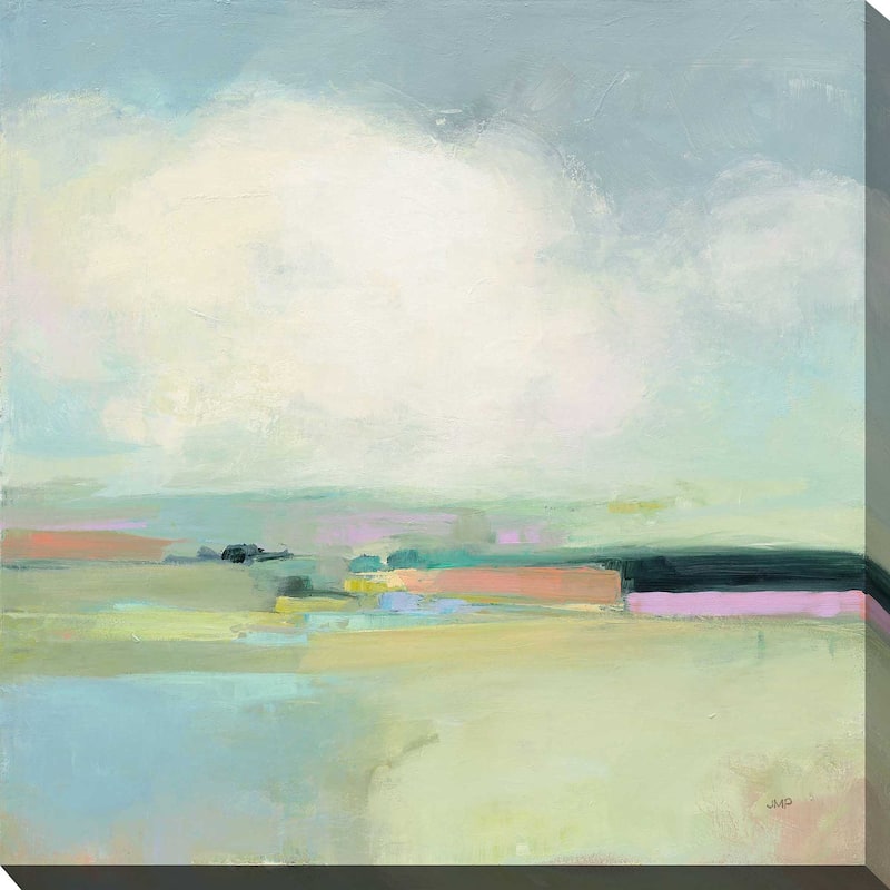 "Colorful Horizon I" Print on Canvas