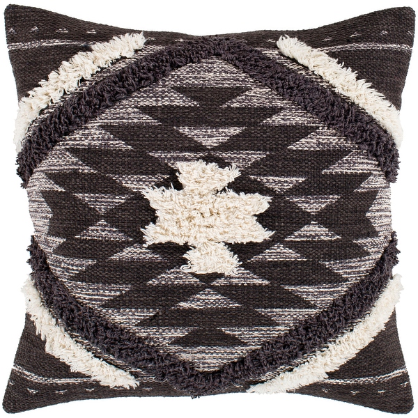 Black and cream boho pillows store