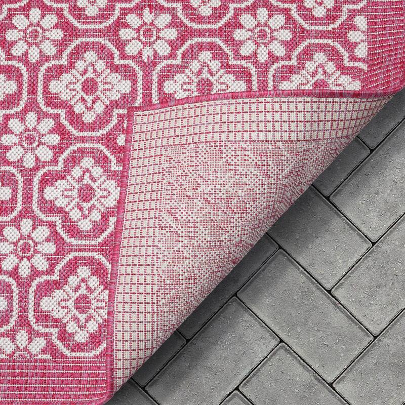 Well Woven Medusa Manola Indoor Outdoor Flatweave Tribal Area Rug