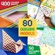 preview thumbnail 6 of 5, Infinite Curiosity Ultimate Rainbow Origami Kit for Ages 8-12 with 450 Fun Origami Paper