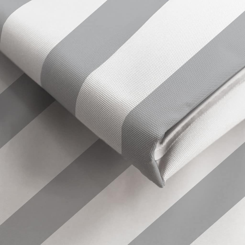 ALEKO Replacement Fabric for Patio Retractable 16x10 ft Awning Grey/White