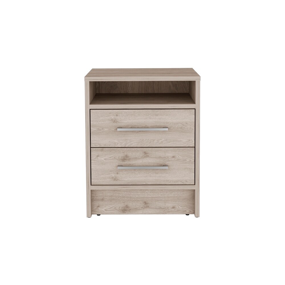 Nightstand, Two Drawers