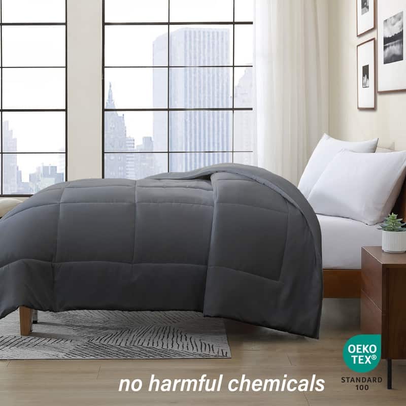 Swift Home All-Season Down Alternative Single Comforter & Duvet Insert 1-Piece Bedding