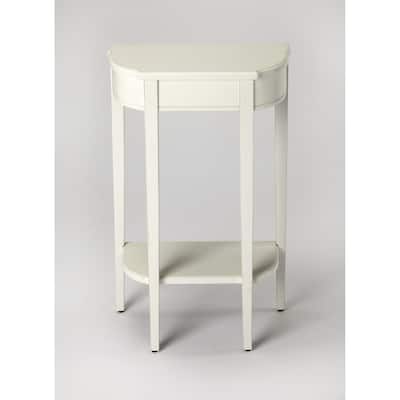 Handmade Butler Wendell Cottage White Console Table (China)