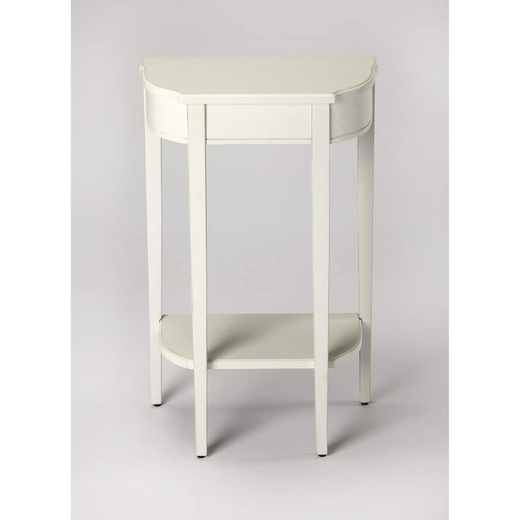 Handmade Butler Wendell Cottage White Console Table (China)