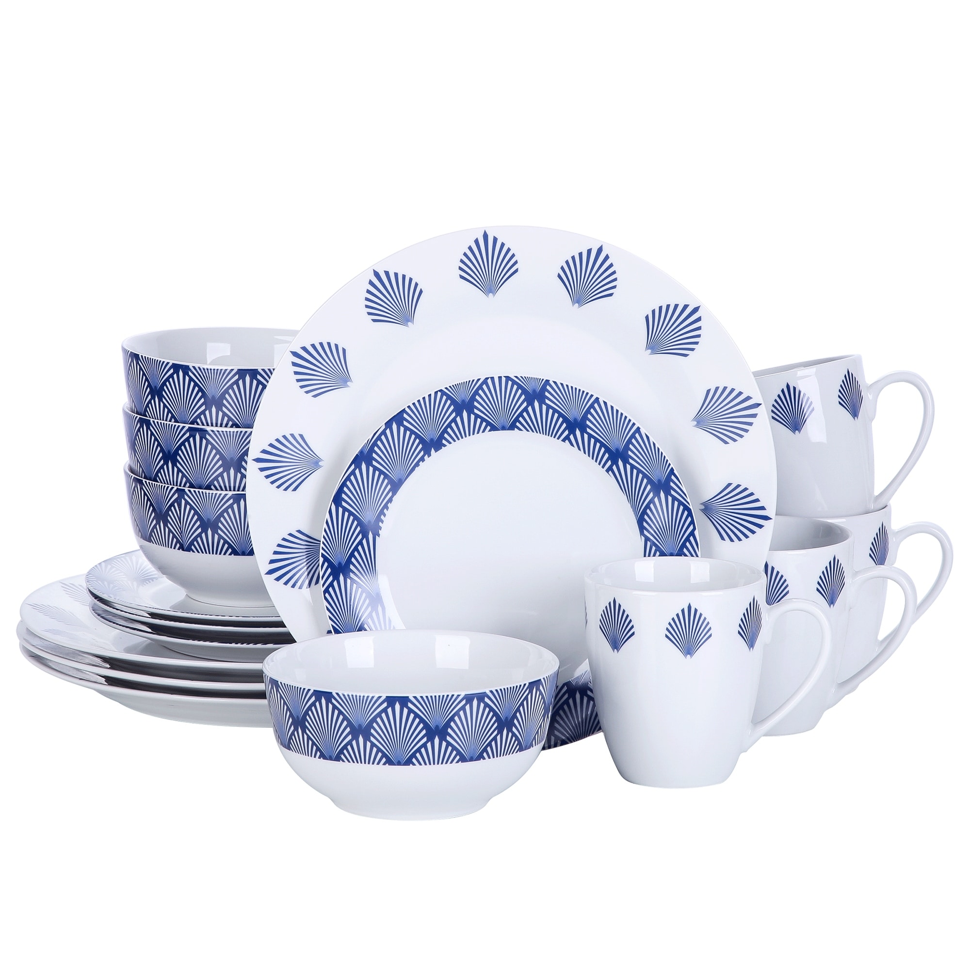 blue porcelain dinnerware
