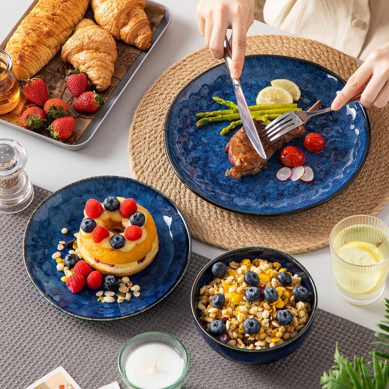 vancasso Starry Stoneware Glossy Elegance Glaze Dinnerware