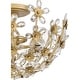 preview thumbnail 5 of 6, Rosemary 3-Light Soft Gold Semi-Flush Mount