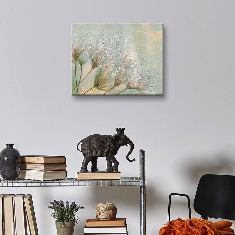 Dewdrop Colors by Studio Arts Canvas Art Print