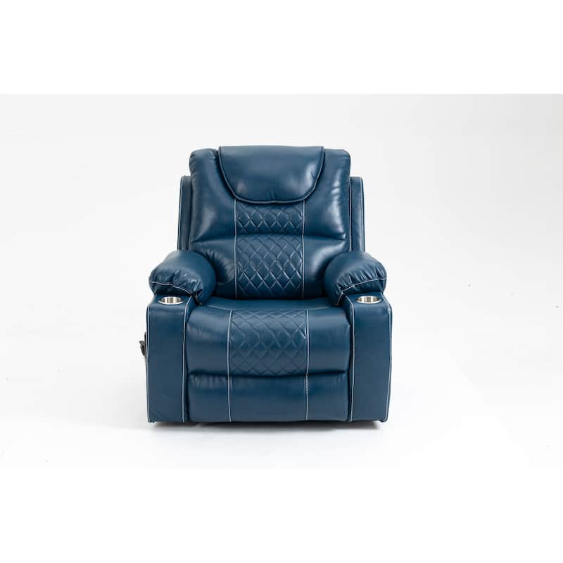 Recliner - 400lb Capacity, Dual OKIN Motor, Massage/Heat - 180° Recline,  Zero Gravity Position