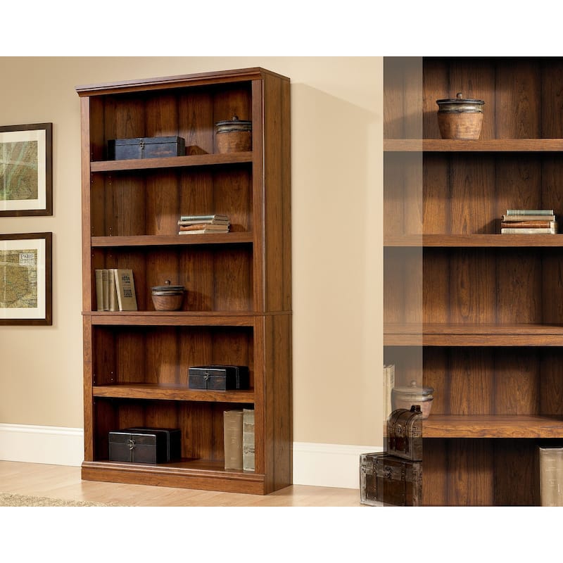 Sauder Select Collection 5-Shelf Bookcase - Washington Cherry