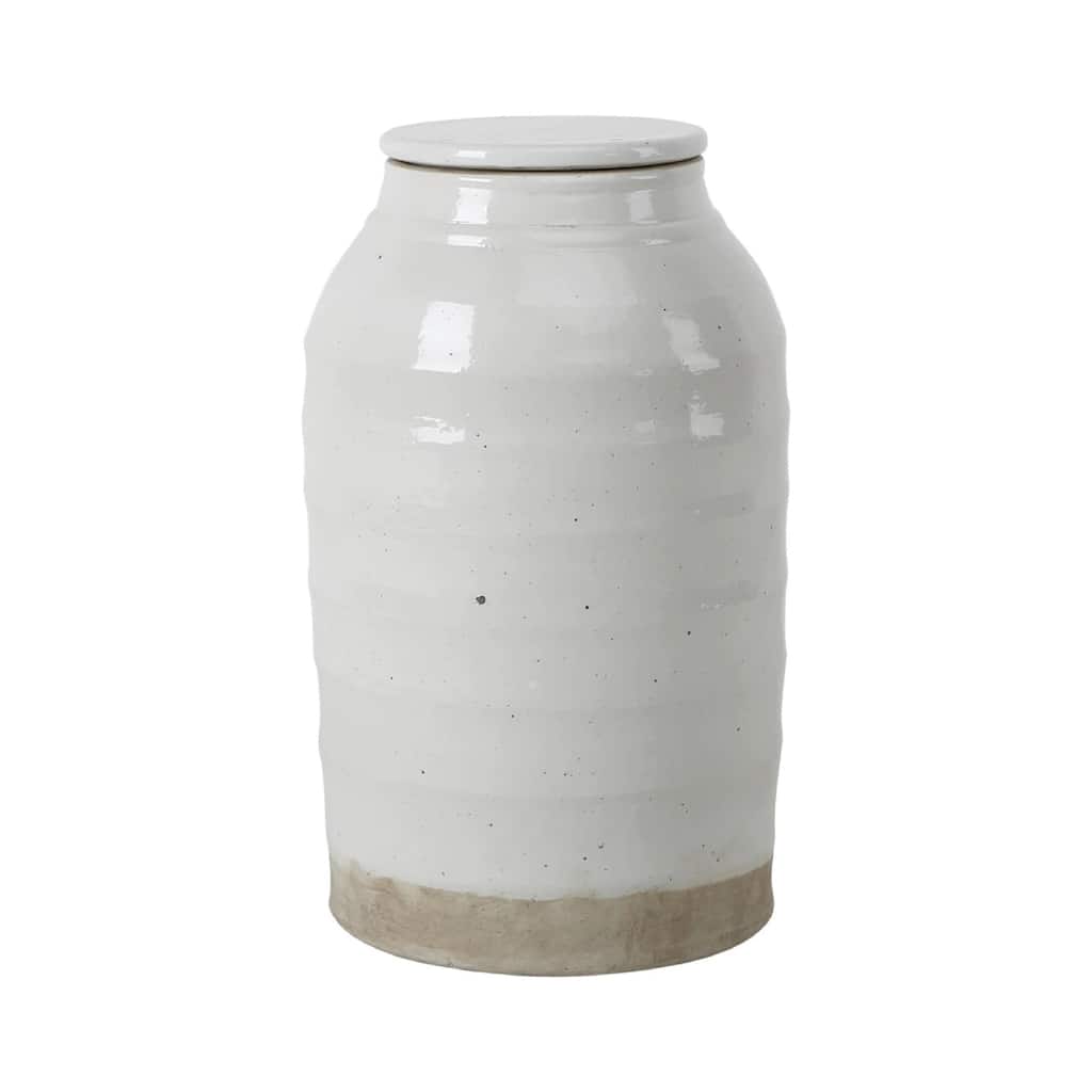 Artissance Off White Matte-Glazed Porcelain Clara Tall Vase Medium/Large