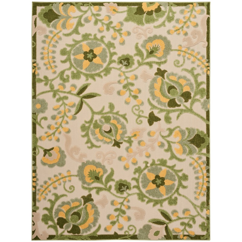 Nourison Aloha Indoor/Outdoor Floral Area Rug