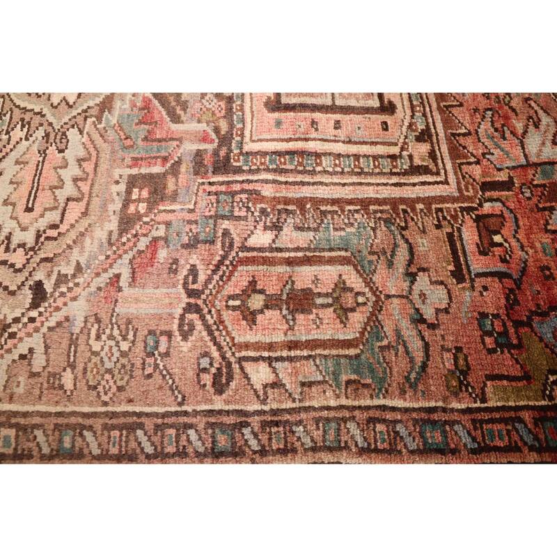 ECARPETGALLERY Hand-knotted Sarabi Brown Wool Rug - 9'1 x 12'0