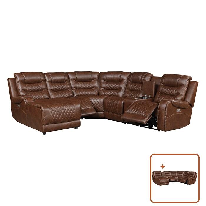 Lenci Modular Power Reclining Sectional Sofa with Left Chaise