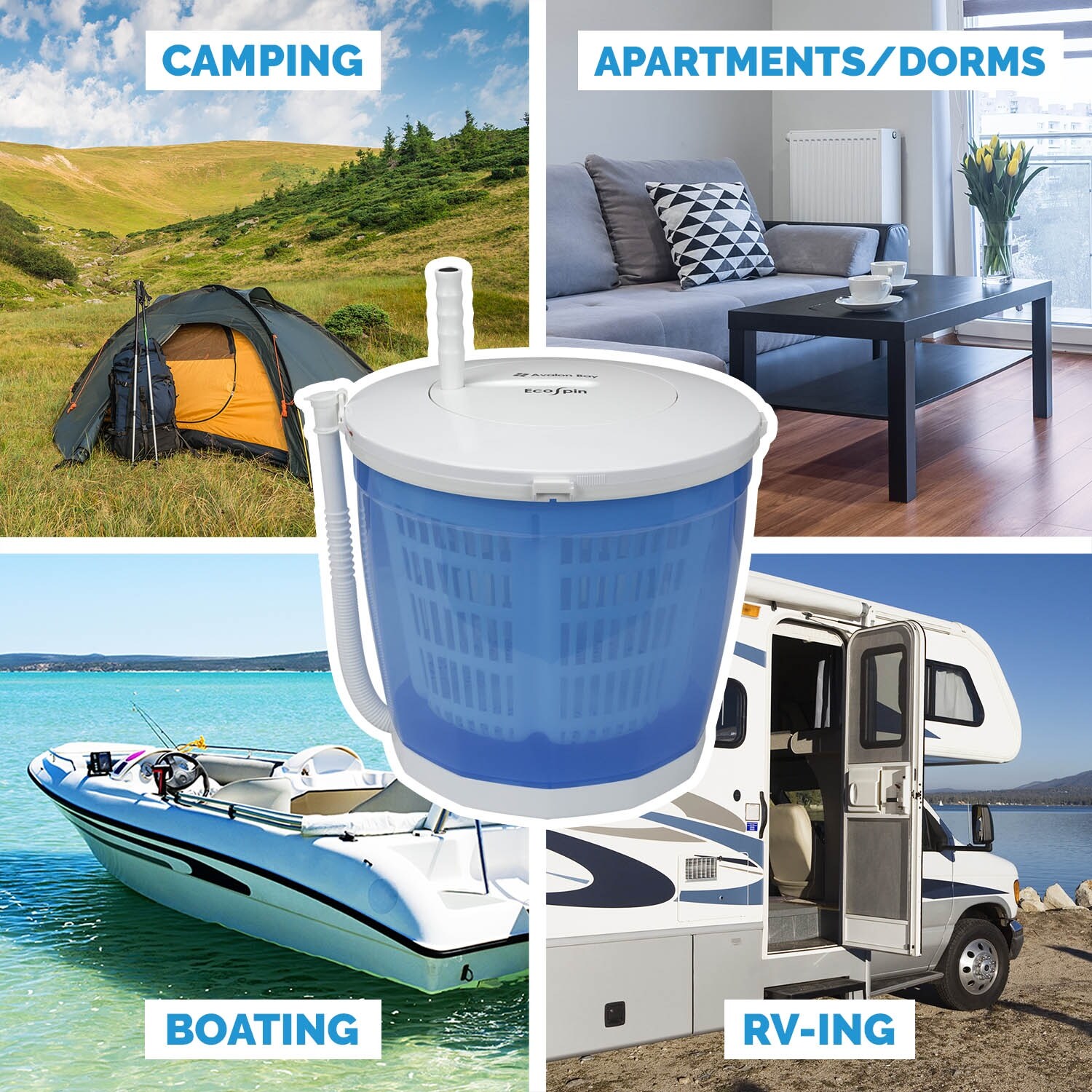 ecospin portable washer