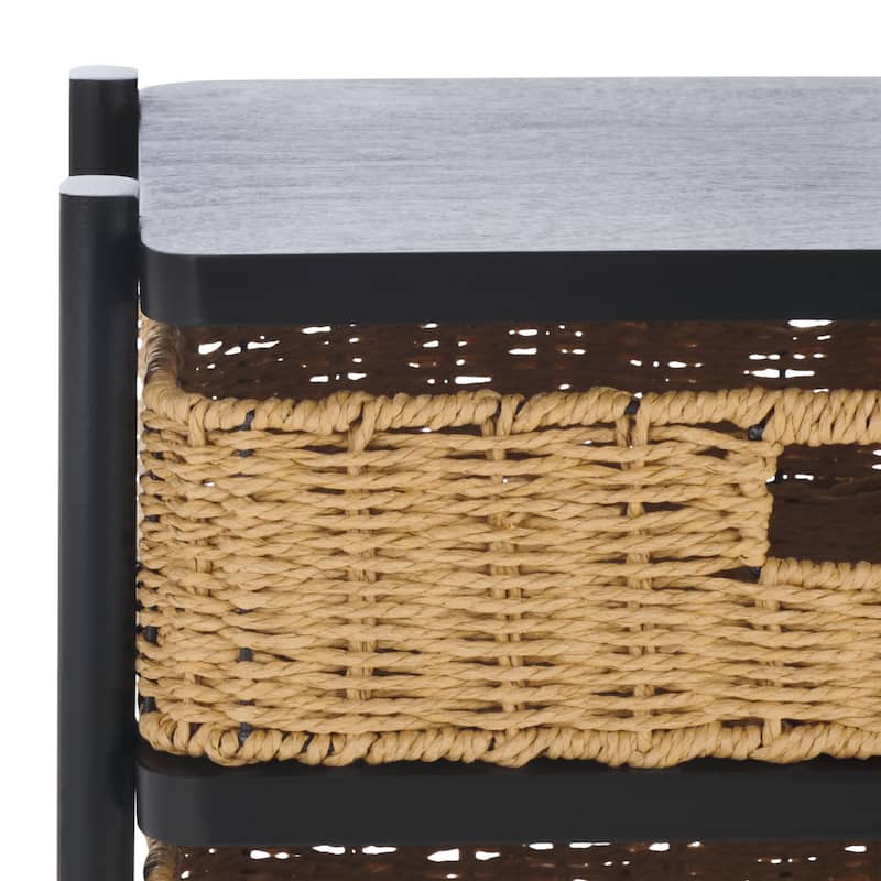 SAFAVIEH Rozalyn Two Drawer Accent Table - 18"W x 12"D x 23"H