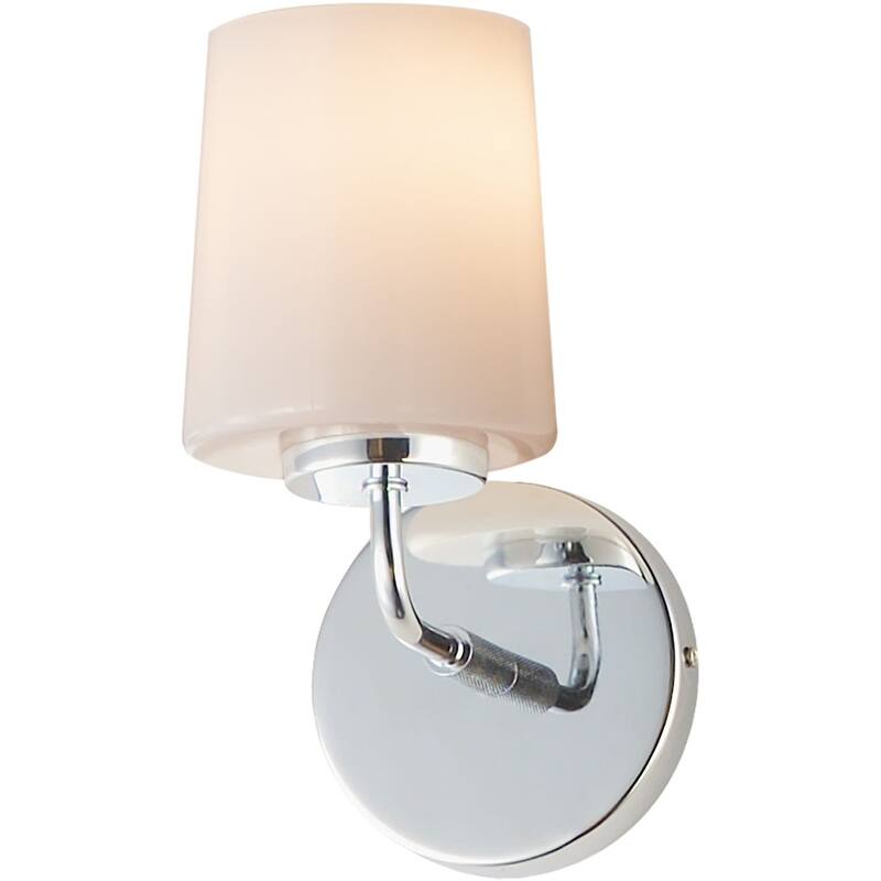 Maxim 12891WT Durham 10" Tall Wall Sconce - Polished Chrome