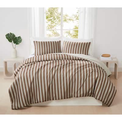 Truly Soft Weston Stripe 3 Piece Comforter Set