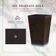 preview thumbnail 15 of 17, Outsunny Set of 3 Tall Planters, Outdoor & Indoor Flower Pot Set for Front Door, Entryway, Patio and Deck