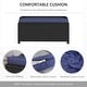preview thumbnail 7 of 7, Outsunny Outdoor Wicker Storage Bench Deck Box, PE Rattan Patio Furniture Pool Storage Bin Container
