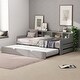 preview thumbnail 13 of 34, Twin Size Daybed Bed Frame with Drawers or Trundle