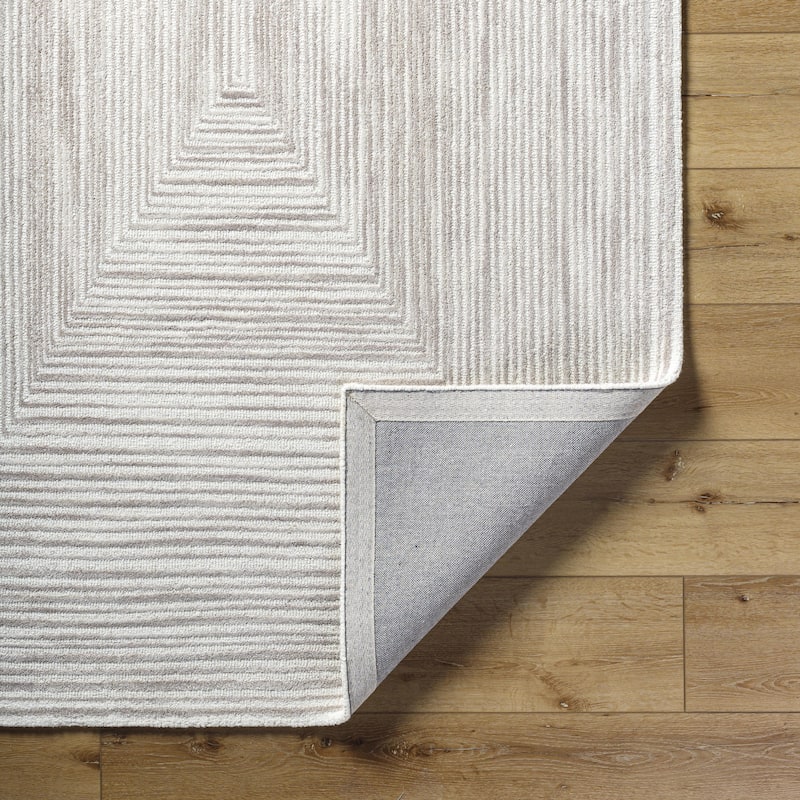Dariana Casual Solid Color Wool Area Rug