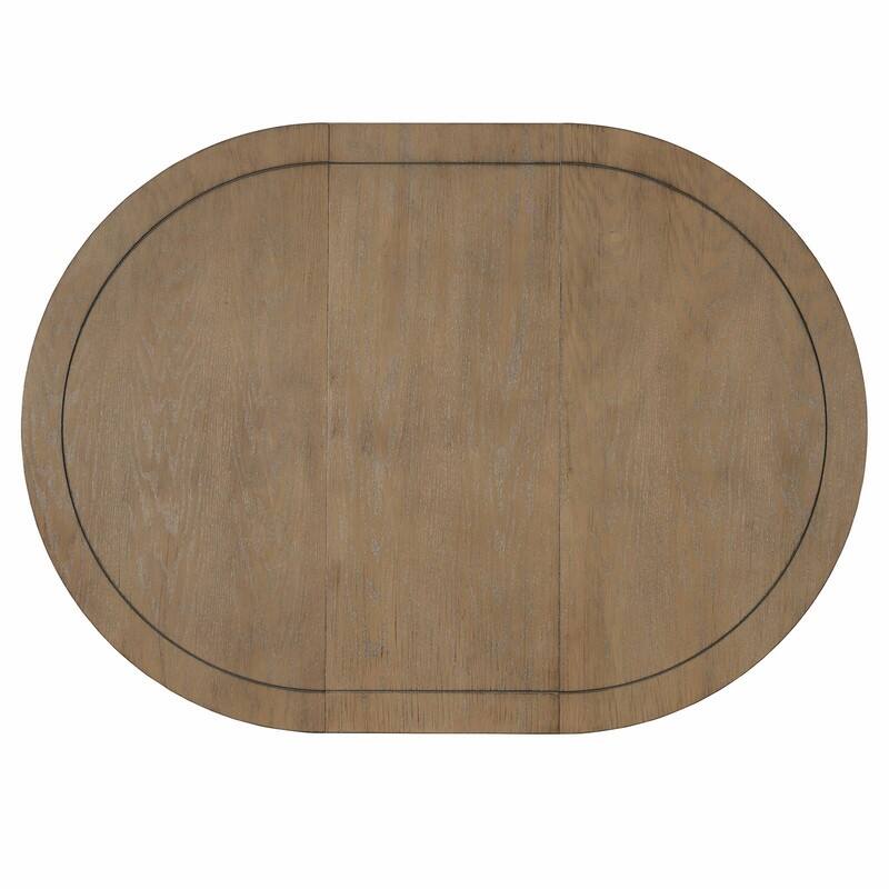 Vintage Extendable Farmhouse Dining Table - 42" to 58" Rustic Kitchen Table for 4-6