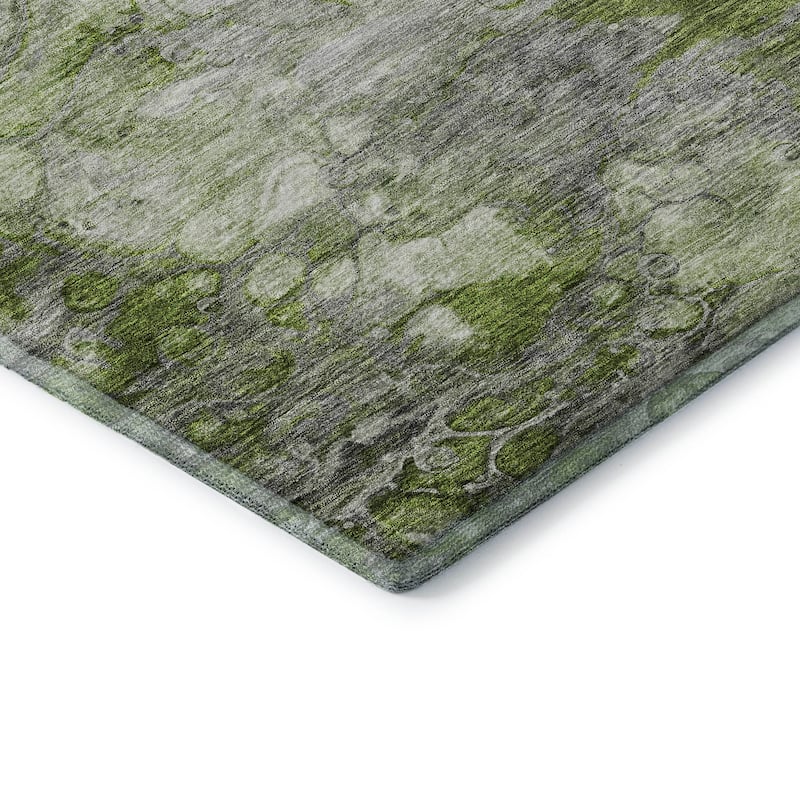 Premium Washable Super Soft Contemporary Ripples Mayfield Rug