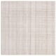 SAFAVIEH Handmade Abstract Nettie Modern Viscose Rug - 10' x 10' Square - Ivory/Beige