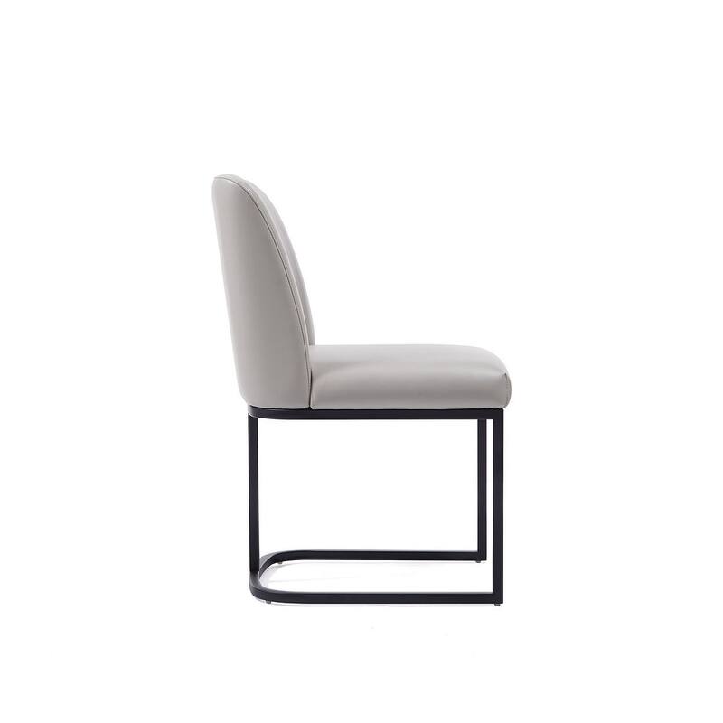 Manhattan Comfort Modern Serena Leatherette Upholstered Dining Chair Set