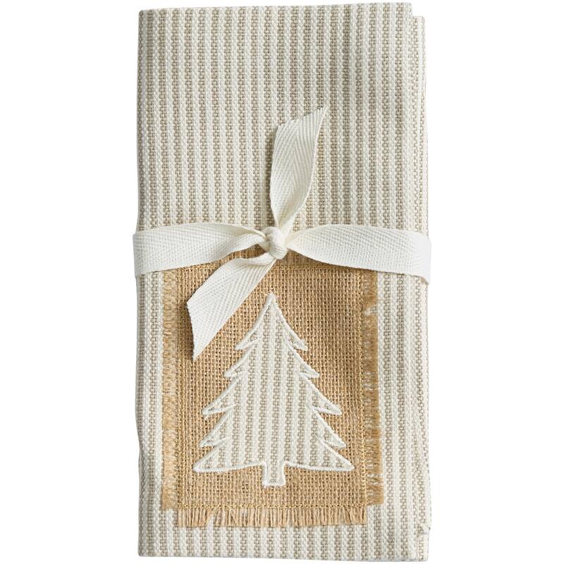 Split P Modern Farmhouse Christmas Napkins Set of 4 - 20" X 20"