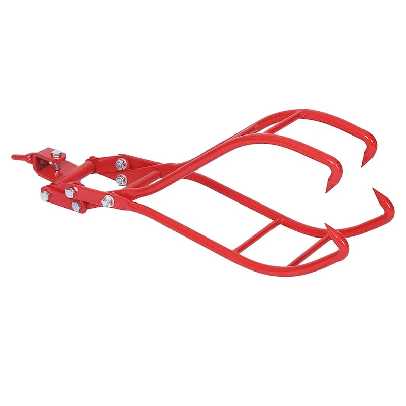 36" 4 Claw Timber Log Lifting Logging Tongs Grabber Tong