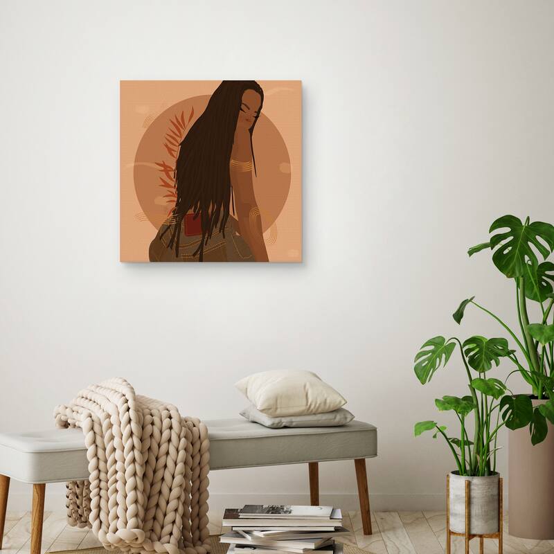 Loc Crush II by Princella Canvas Art Print