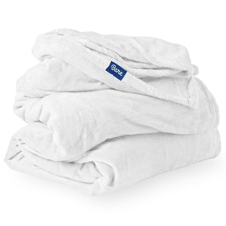 King size white fleece blanket cheap