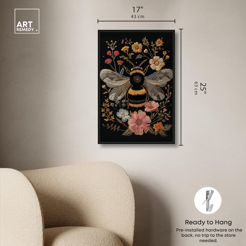 Honeyed Herald I Canvas by Art Remedy